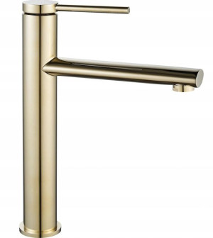 Bateria umywalkowa Oval Gold wysoka REA-B6513
