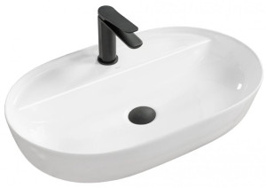 Umywalka ceramiczna nablatowa Aura 60,5x40,5