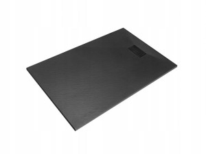 Brodzik prostokątny VEXO czarny 120x80