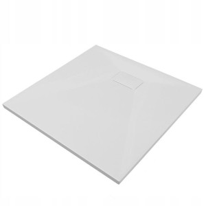 Brodzik kwadratowy VEXO biały 80x80