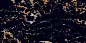 Płytka gres NOTTE BLACK HIGH HIGH GLOSSY 60x120 cm