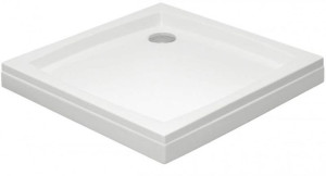 Brodzik kwadratowy Patio 90x90x5 + Syfon + Obudowa