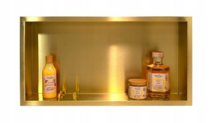 Półka wnękowa Wall - Box ONE 60x30x10 Złota
