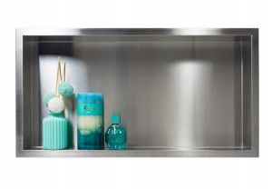 Półka wnękowa Wall - Box ONE 90x30x10 Inox