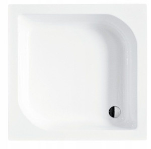 Brodzik kwadratowy Ares 80x80x16,5 + Syfon