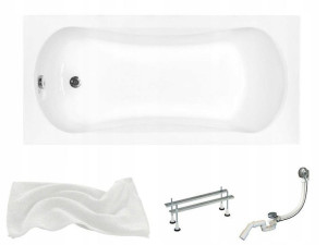 Wanna Aria 140x70 Besco + Syfon Automat!