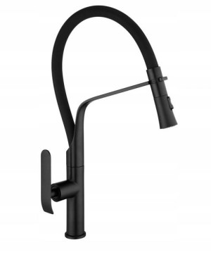Bateria zlewozmywakowa Castor Black Mat REA-B6935