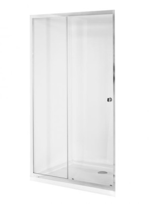 Drzwi prysznicowe Besco Duo Slide 140x195