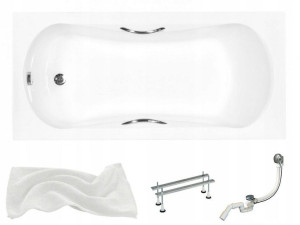 Wanna Aria Plus 140x70 Besco + Syfon Automat!