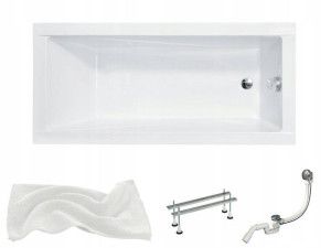 Wanna Modern 120x70 Besco + Syfon Automat!