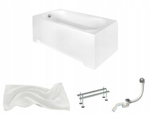 Wanna Aria 130x70 Besco + Obudowa + Syfon!