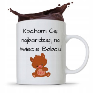 Kubek Dla Babci Na Imieniny Kocham Cię Babciu