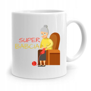 Kubek Dla Babci Na Urodziny Super Babcia