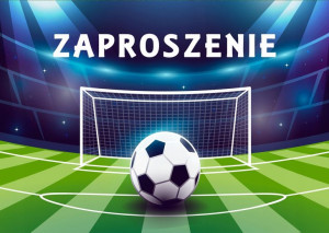 Zaproszenia na urodziny dla dzieci piłka boisko
