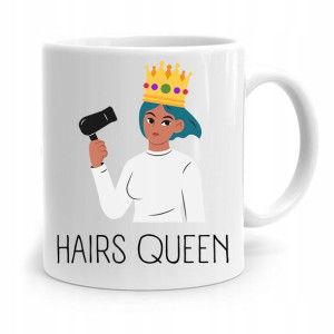 Kubek Dla Fryzjera Barbera Fryzjerki Hairs Queen