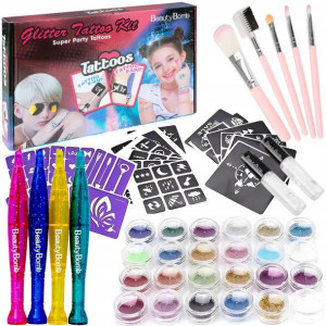 Zestaw Do Robienia Tatuaży Brokat Beauty Bomb 258