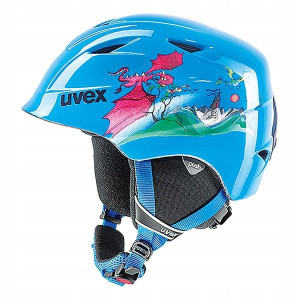 Kask dziecięcy UVEX Airwing 2 dragon roz. 52-54 cm