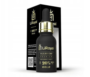 Olejek Cbd 20% Liroyal Gold+ Witaminy D3 Adek 11ml