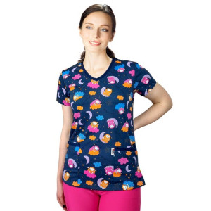 Bluza medyczna 100% bawełna elastyczna W8 roz. M