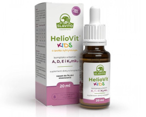 Witamina dla dzieci D3 K2 MK7 ADEK KIDS HelioVit
