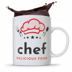 Kubek Prezent Dla Kucharza Chef Delicious Food