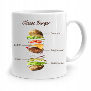 Kubek Prezent Dla Kucharza Kucharki Cheese Burger