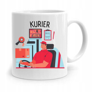 Kubek Prezent Dla Kuriera Kurier Delivery!