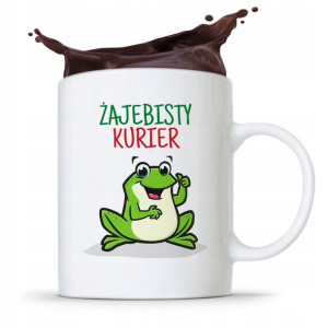Kubek Prezent Dla Kuriera Żajebisty Kurier Prezent