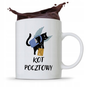 Kubek Prezent Dla Listonosza Kot Pocztowy