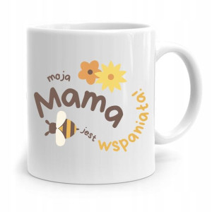 Kubek Prezent Dla Mamy Matki Mama Jest Wspaniała