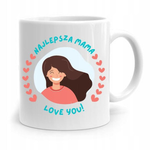 Kubek Prezent Dla Mamy Matki Najlepsza Mama Love U