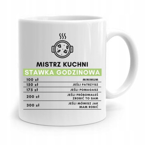 Kubek Prezent Dla Mistrza Kuchni Stawka Godzinowa
