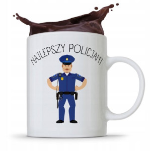 Kubek Prezent Dla Najlepszego Policjanta