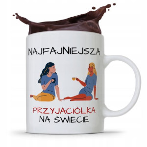 Kubek Prezent Dla Przyjaciela Najfajniejsza