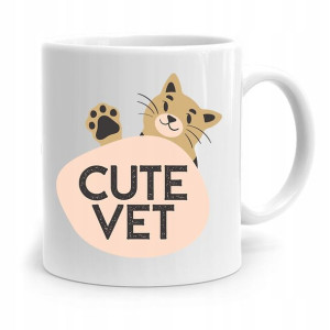 Kubek Dla Weterynarza Cute Vet Prezent