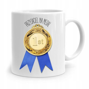 Kubek Prezent Dla Przyjaciela Przyjaciel Na Medal
