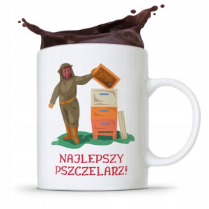 Kubek Prezent Dla Pszczelarza Najlepszy Pszczelarz