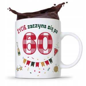 Kubek Idealny Prezent Na Urodziny 60 60te 60-te