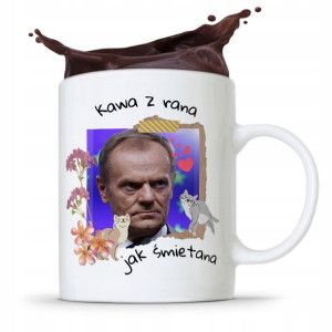 Kubek Donald Tusk Po Platforma Kawa Jak Śmietana