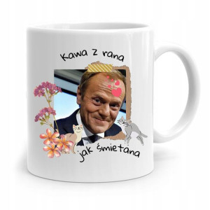 Kubek Donald Tusk Po Platforma Kawa Z Rana Prezent