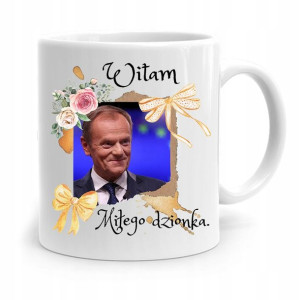 Kubek Donald Tusk Po Platforma Miłego Dzionka