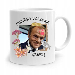 Kubek Donald Tusk Po Platforma Miłego Dzionka