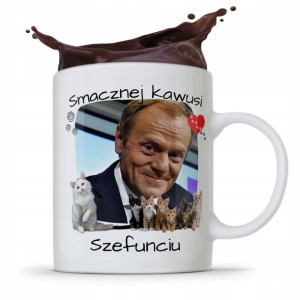 Kubek Donald Tusk Po Platforma Smacznej Kawusi