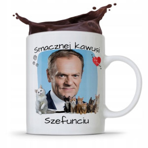 Kubek Donald Tusk Po Platforma Smacznej Kawusi