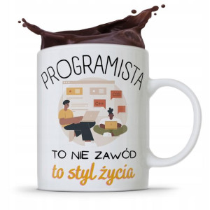 Kubek Informatyka Programisty To Styl Życia
