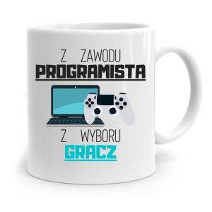 Kubek Informatyka Programisty Z Wyboru Gracz