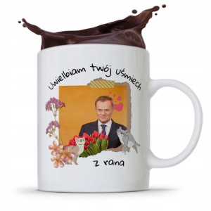 Kubek Donald Tusk Po Platforma Uśmiech Z Rana