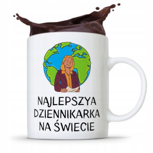 Kubek Dziennikarza Reportera Najlepsza Na Świecie