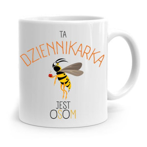 Kubek Dziennikarza Reportera Ta Dziennikarka Jest