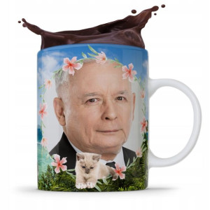 Kubek Full Print Prezesa Jarosław Kaczyński Pis